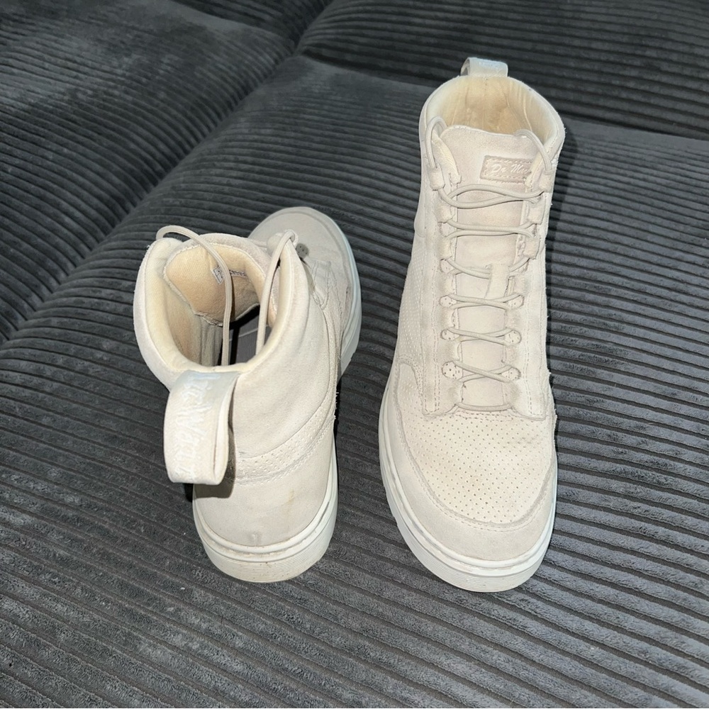 Dr Martens Kamar Bone Suede Combat Boots - Men’s 7 / Women’s 8 - Picture 4 of 11